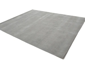 Gray Modern Solid 8X10 Gabbeh Oriental Rug