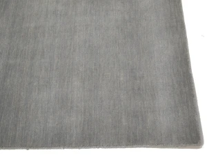 Gray Modern Solid 8X10 Gabbeh Oriental Rug