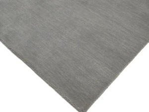 Gray Modern Solid 8X10 Gabbeh Oriental Rug