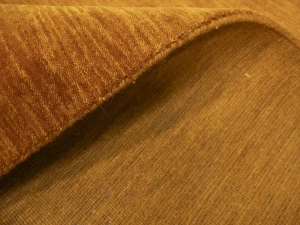 Orange Modern Solid 9X12 Gabbeh Oriental Rug