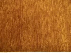 Orange Modern Solid 9X12 Gabbeh Oriental Rug
