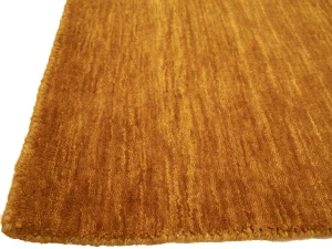 Orange Modern Solid 9X12 Gabbeh Oriental Rug