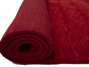 Red Modern Solid 9X12 Gabbeh Oriental Rug
