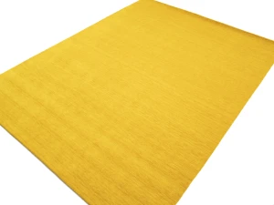 Marigold Modern Solid 9X12 Gabbeh Oriental Rug