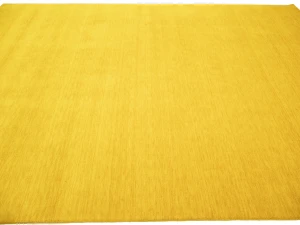Marigold Modern Solid 9X12 Gabbeh Oriental Rug