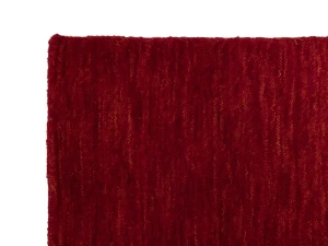 Red Modern Solid 8X8 Gabbeh Oriental Square Rug