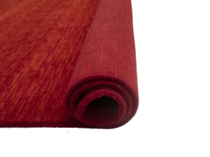 Red Modern Solid 8X8 Gabbeh Oriental Square Rug