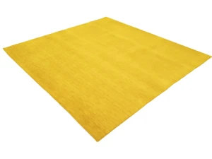 Marigold Modern Solid 8X8 Gabbeh Oriental Square Rug