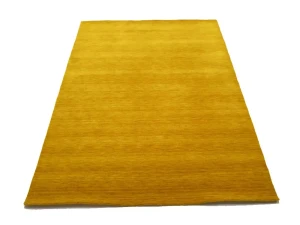 Marigold Modern Solid 6X9 Gabbeh Oriental Rug