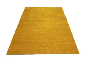 Marigold Modern Solid 6X9 Gabbeh Oriental Rug