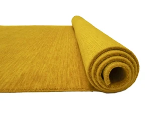 Marigold Modern Solid 6X9 Gabbeh Oriental Rug