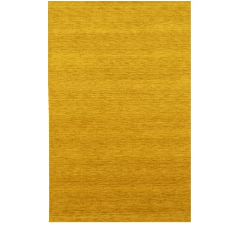 Marigold Modern Solid 5X8 Gabbeh Oriental Rug