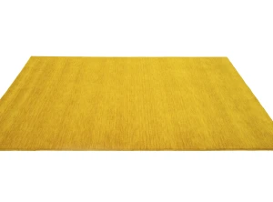 Marigold Modern Solid 5X8 Gabbeh Oriental Rug