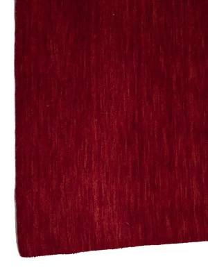 Red Modern Solid 4X6 Gabbeh Oriental Rug