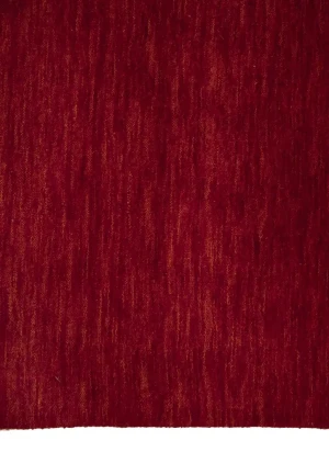 Red Modern Solid 4X6 Gabbeh Oriental Rug