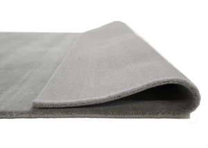Gray Modern Solid 4X6 Gabbeh Oriental Area Rug