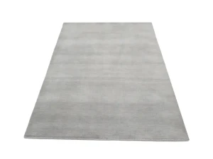 Gray Modern Solid 4X6 Gabbeh Oriental Area Rug