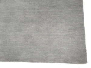 Gray Modern Solid 4X6 Gabbeh Oriental Area Rug