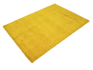 Marigold Modern Solid 4X6 Gabbeh Oriental Rug