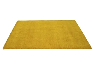 Marigold Modern Solid 4X6 Gabbeh Oriental Rug
