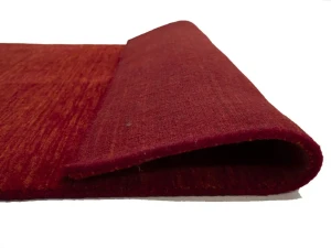 Red Modern Solid 3X5 Gabbeh Oriental Rug