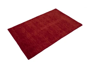Red Modern Solid 3X5 Gabbeh Oriental Rug