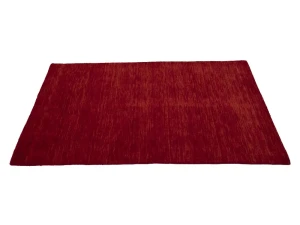 Red Modern Solid 3X5 Gabbeh Oriental Rug