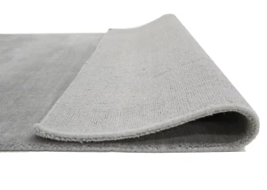 Gray Modern Solid 3X5 Gabbeh Oriental Rug