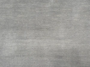 Gray Modern Solid 3X5 Gabbeh Oriental Rug
