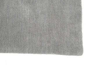 Gray Modern Solid 3X5 Gabbeh Oriental Rug