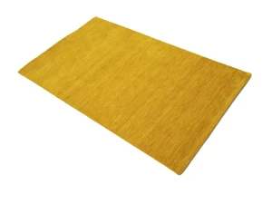 Marigold Modern Solid 3X5 Gabbeh Oriental Rug