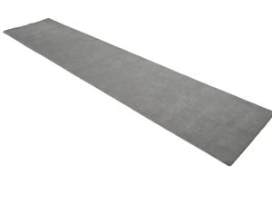 Gray Modern Solid 3X12 Gabbeh Oriental Runner Rug