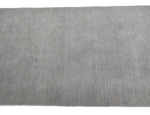 Gray Modern Solid 3X12 Gabbeh Oriental Runner Rug