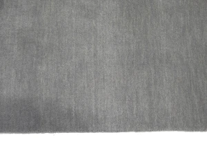 Gray Modern Solid 3X12 Gabbeh Oriental Runner Rug