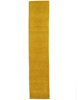 Marigold Modern Solid 3X12 Gabbeh Oriental Runner Rug