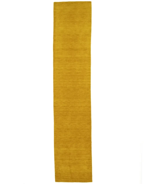 Marigold Modern Solid 3X12 Gabbeh Oriental Runner Rug