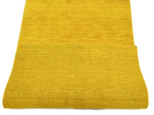 Marigold Modern Solid 3X12 Gabbeh Oriental Runner Rug