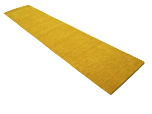 Marigold Modern Solid 3X12 Gabbeh Oriental Runner Rug