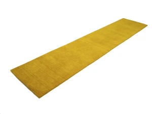 Marigold Modern Solid 3X12 Gabbeh Oriental Runner Rug
