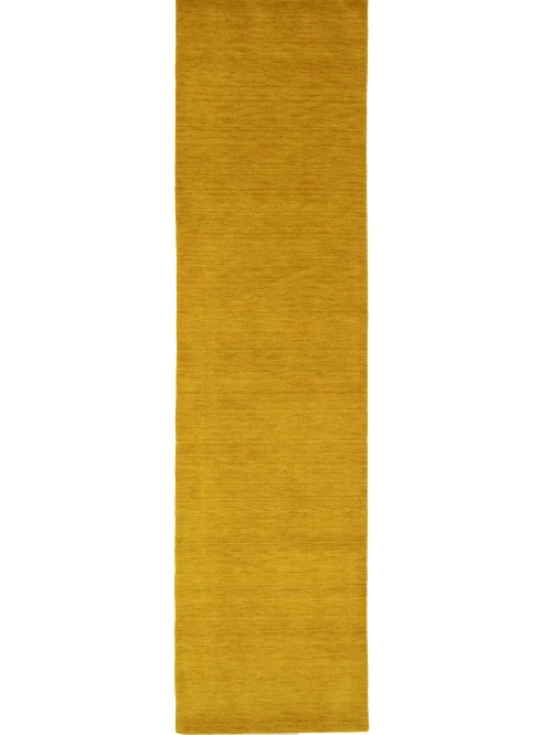 Marigold Modern Solid 3X10 Gabbeh Oriental Runner Rug