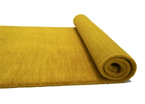 Marigold Modern Solid 3X10 Gabbeh Oriental Runner Rug