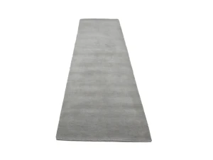 Gray Modern Solid 3X10 Gabbeh Oriental Runner Rug