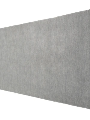 Gray Modern Solid 3X10 Gabbeh Oriental Runner Rug