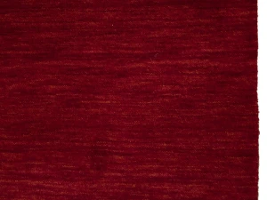 Red Modern Solid 3X10 Gabbeh Oriental Runner Rug