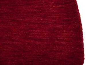 Red Modern Solid 6X6 Gabbeh Oriental Round Rug