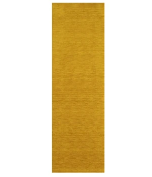 Marigold Modern Solid 3X8 Gabbeh Oriental Runner Rug