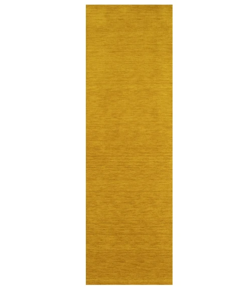 Marigold Modern Solid 3X8 Gabbeh Oriental Runner Rug