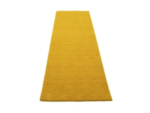 Marigold Modern Solid 3X8 Gabbeh Oriental Runner Rug