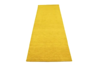 Marigold Modern Solid 3X8 Gabbeh Oriental Runner Rug