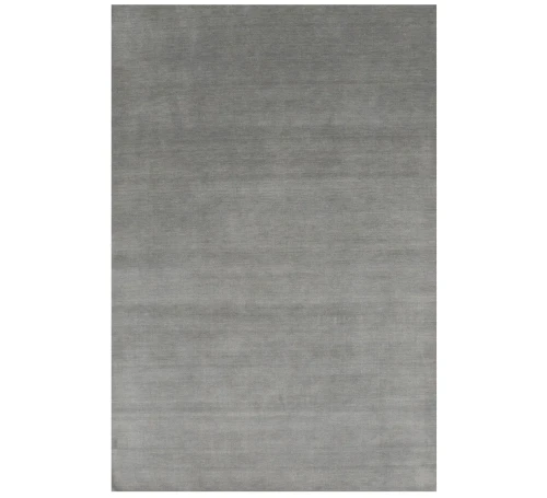 Gray Modern Solid 5X8 Gabbeh Oriental Rug